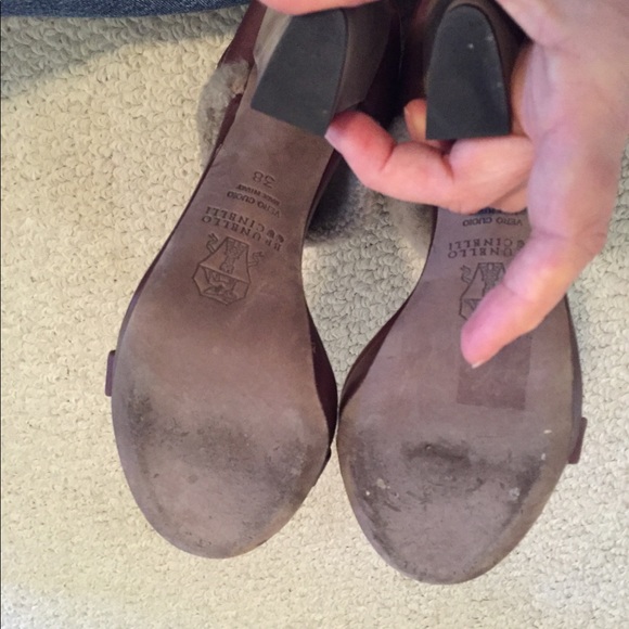 Brunello Cucinelli shoes fabulous fleece lined 38 - Picture 8 of 13